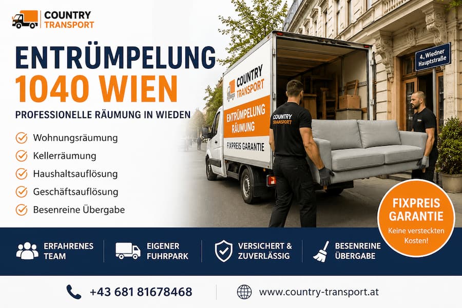 Entrümpelung 1040 Wien