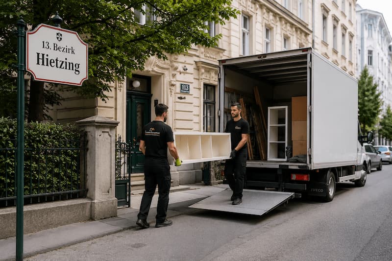 Entrümpelung 1130 Wien Hietzing – professionelle Räumung durch Country Transport e.U.